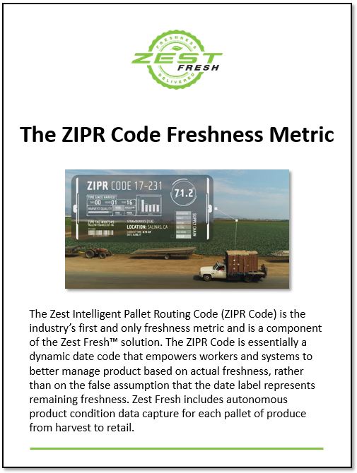 ZIPR Code Freshness