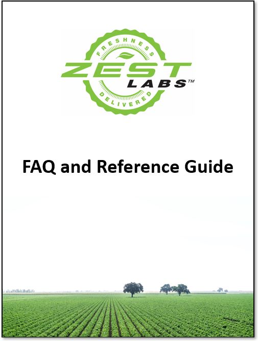 ZEST Fresh - White Papers - Zest Labs FAQ and Reference Guide